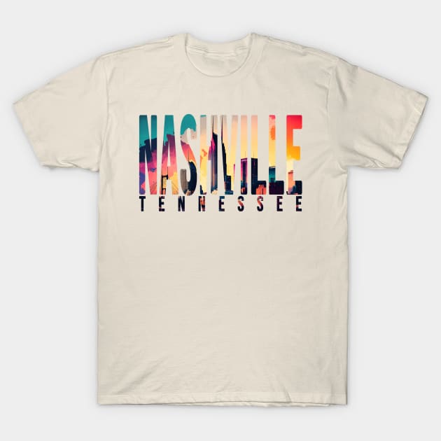 Nashville Skyline No. 3 T-Shirt by coyote